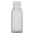 Butelka transparentna rPET 250 ml okrągła - 200 szt