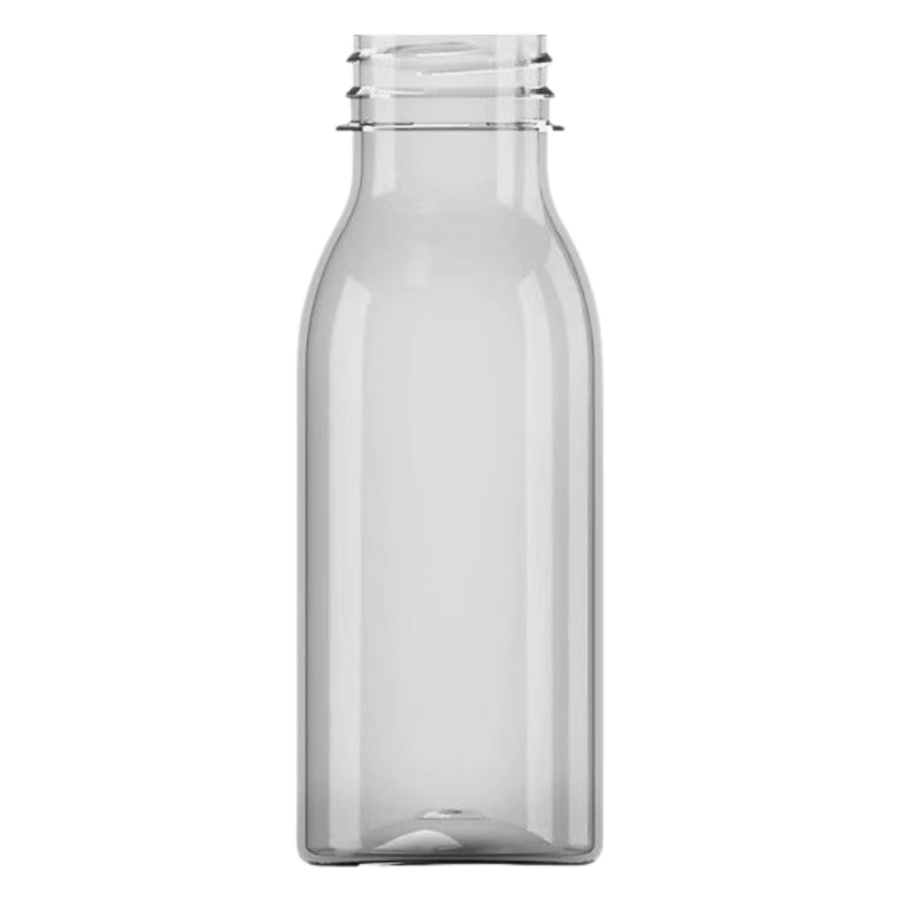 Butelka transparentna rPET 250 ml okrągła - 200 szt