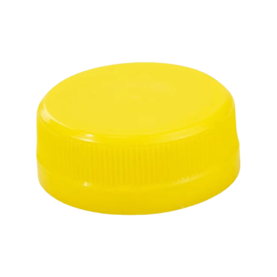 Zakrętka 38 mm zolta do butelki rPET - 100 szt.