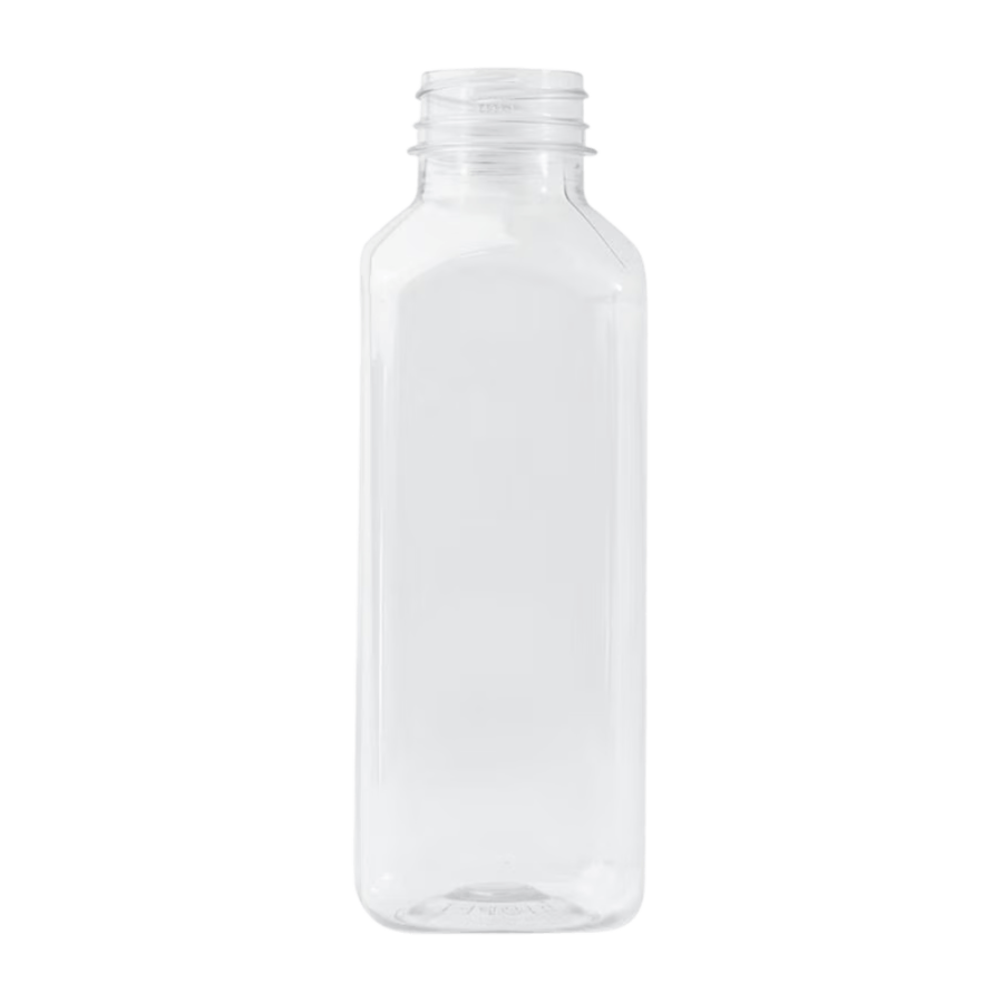 Butelka transparentna rPET 330 ml kwadratowa - 100 szt