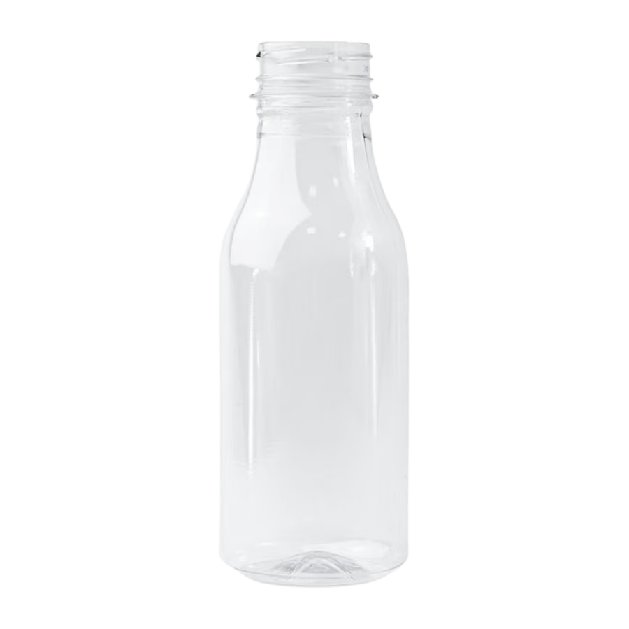 Butelka transparentna rPET 330 ml okrągła - 100 szt