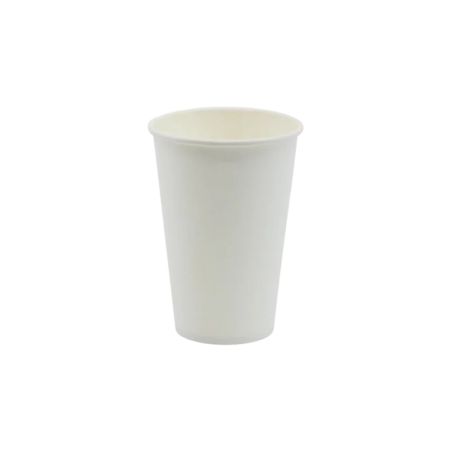 Kubek jednościankowy biały, fi 70 mm, 180 ml - 100 sztuk