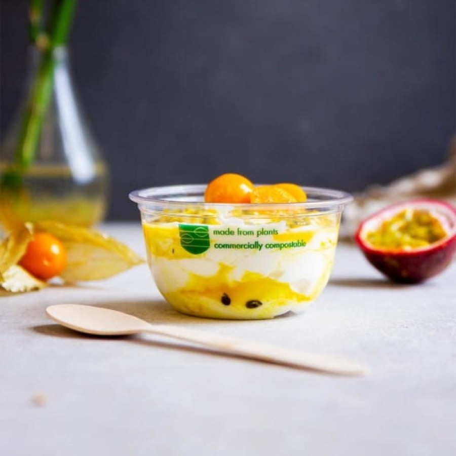 Pojemnik okrągły PLA 250 ml fi 96 mm - 50 sztuk