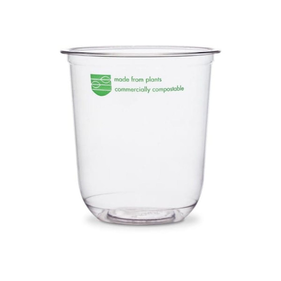 Pojemnik okrągły PLA 500 ml fi 96 mm - 50 sztuk