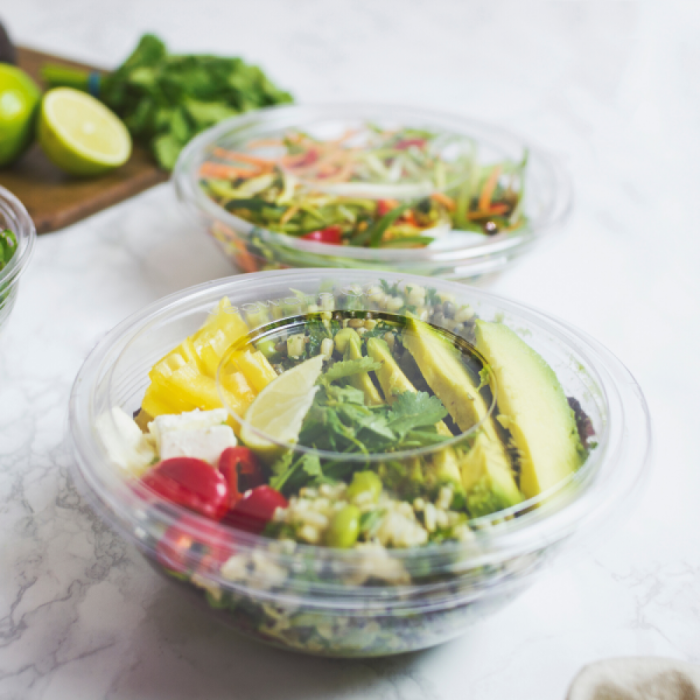 Pokrywka okrągła PLA fi 185 mm - 75 sztuk