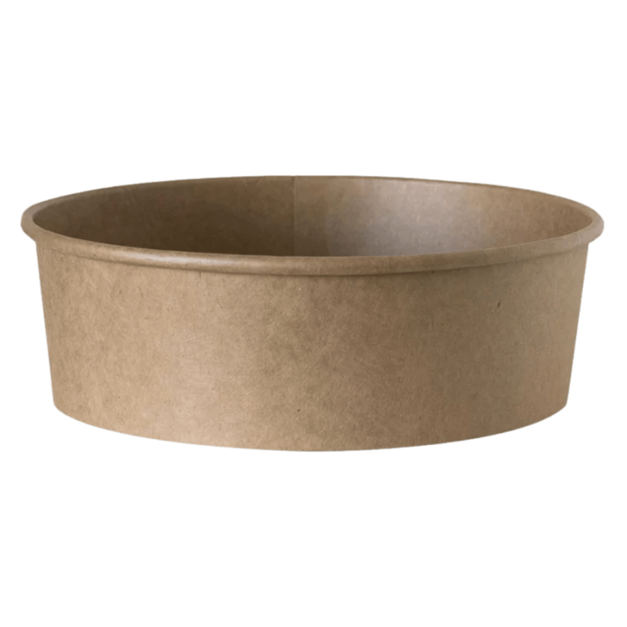 Pojemnik papierowy, okrągły, fi 184 mm, 1100 ml - 50 sztuk