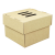 Burger box, tacka 15 x 15 x 10 cm - 100 szt.