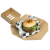 Burger box, tacka 13 x 13 x 10 cm - 100 szt.