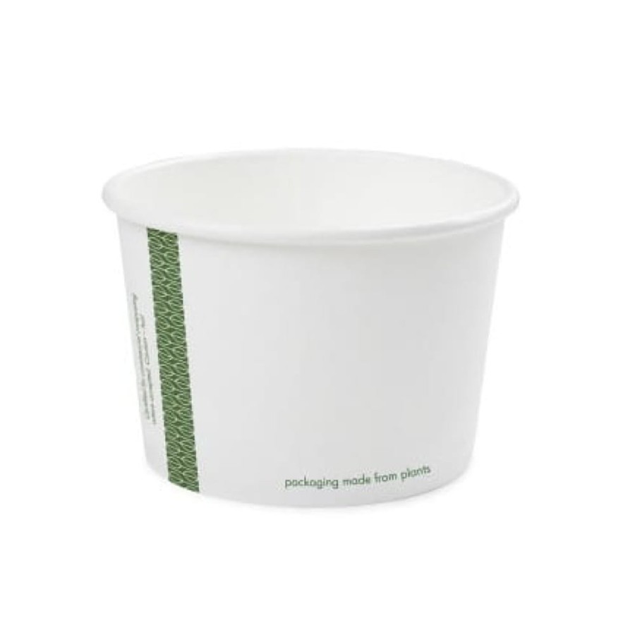 Pojemnik papierowy na zupy i deserki 470 ml fi 115 mm - 25 sztuk