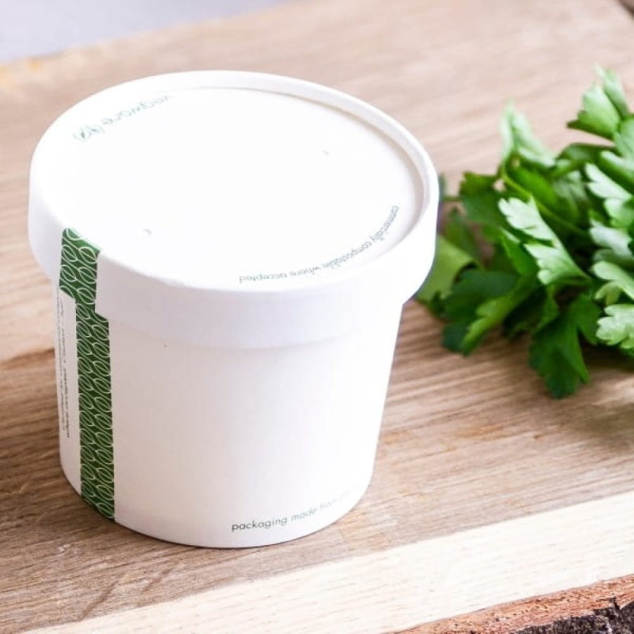 Pokrywka papierowa okrągła fi 90 mm - 50 sztuk