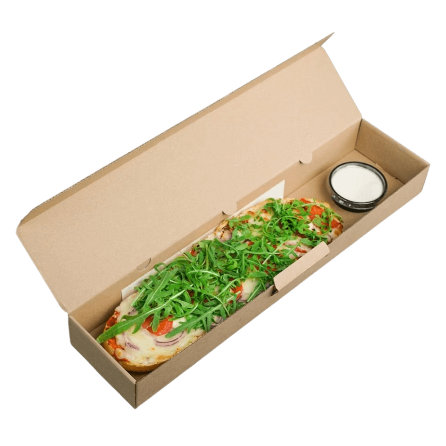 Pudełko na zapiekankę 45 x 10 x 5 cm - 50 szt.