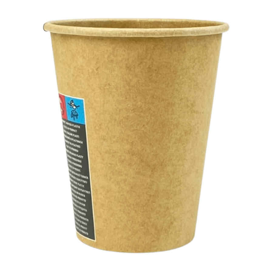 Kubek 300 ml PAPPE, fi 90 mm kraft - 50 szt.