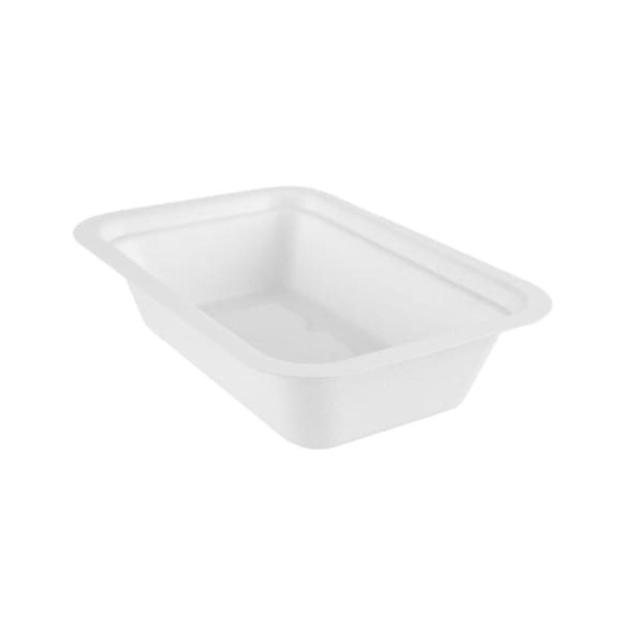 Pojemnik z trzciny cukrowej 500 ml, 19 cm x 13 cm x 4,5 cm - 50 sztuk