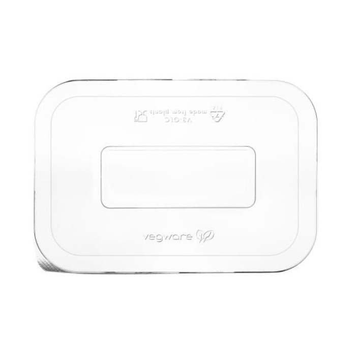 Pokrywka PLA do pojemników 19,5 cm x 13,3 cm - 50 sztuk