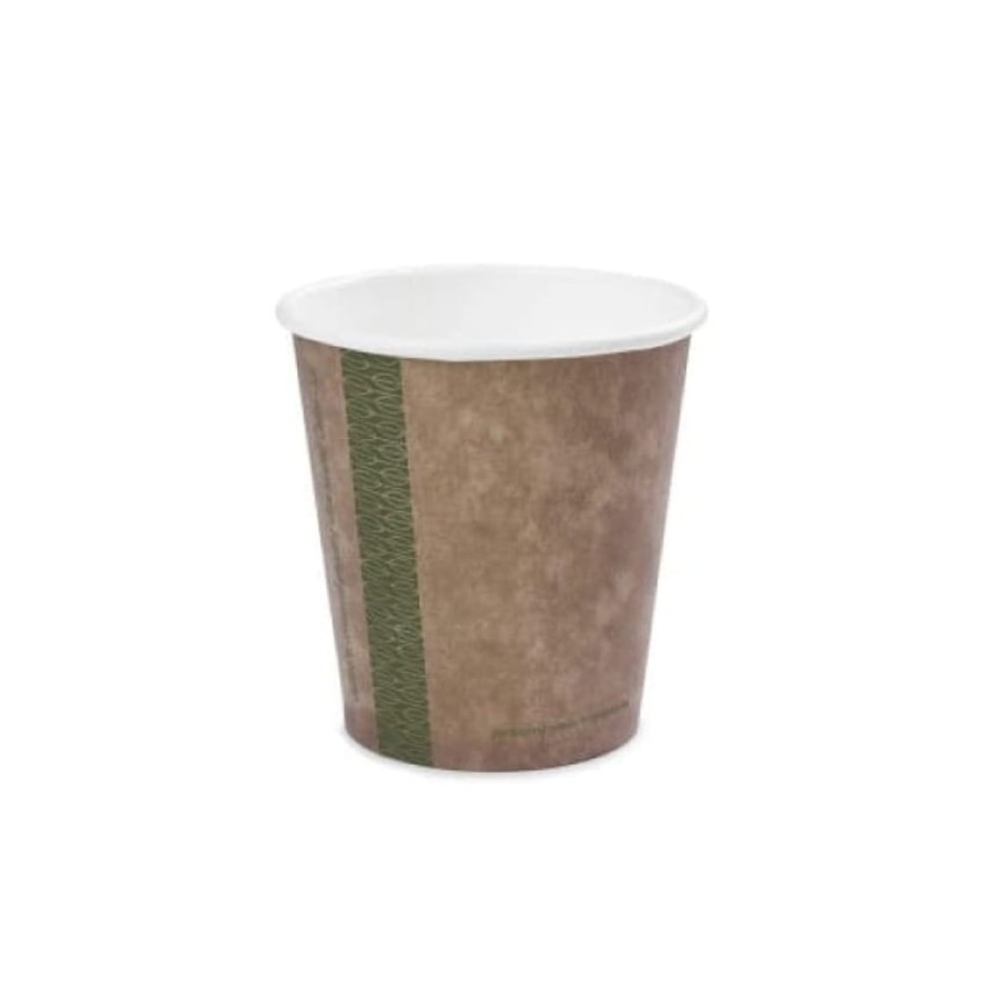 Kubek papierowy jednowarstwowy kraft 280 ml fi 89 mm - 50 sztuk