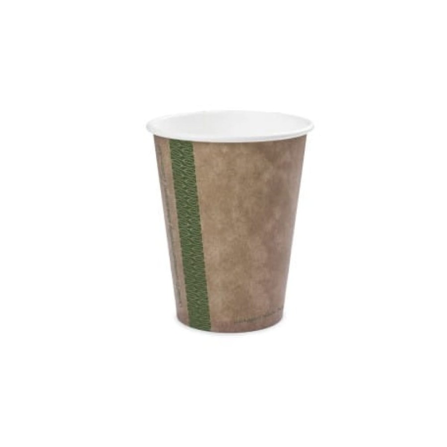 Kubek papierowy jednowarstwowy kraft 220 ml fi 79 mm - 50 sztuk