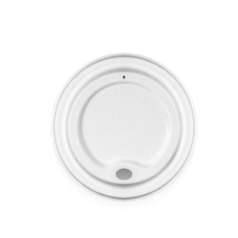 Pokrywka do kubka fi 79 mm z trzciny cukrowej - 50 sztuk