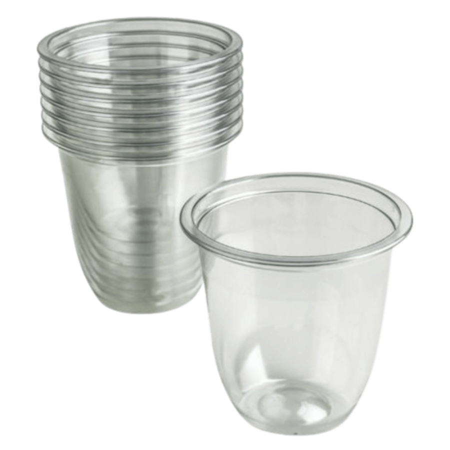 Pojemnik fi 76 mm 160 ml, rPET - 50 szt