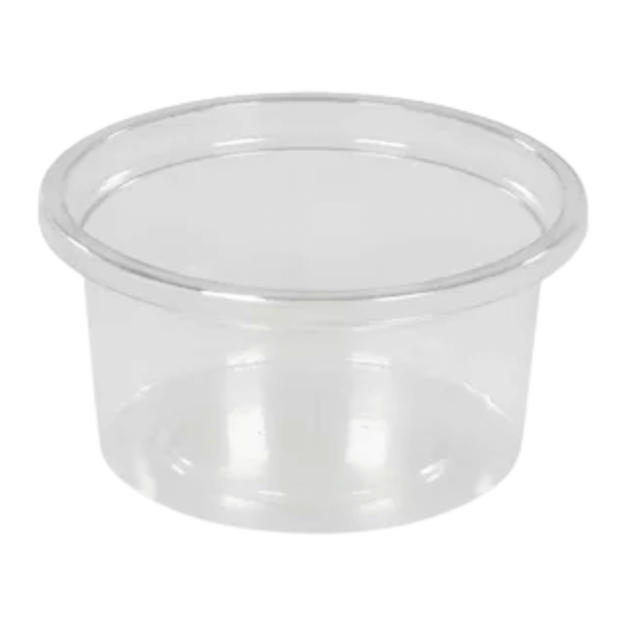 Pojemnik na sos 50 ml, fi 62,5 mm rPET - 100 szt.