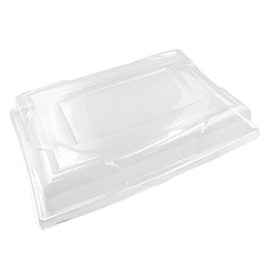 Pokrywka do talerza 36 x 25,3 cm, transparentna rPET - 5 szt.
