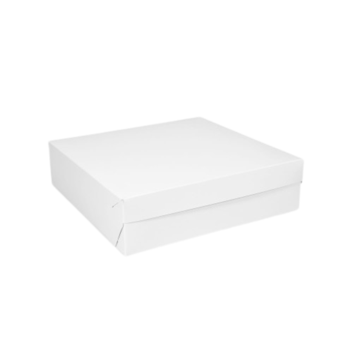 Pudełko na tort z FSC 22 cm x 22 cm x 9 cm - 50 sztuk