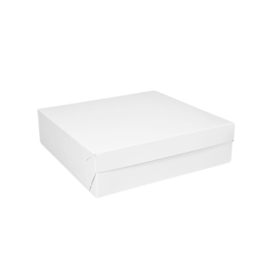 Pudełko na tort z FSC 22 cm x 22 cm x 9 cm - 50 sztuk