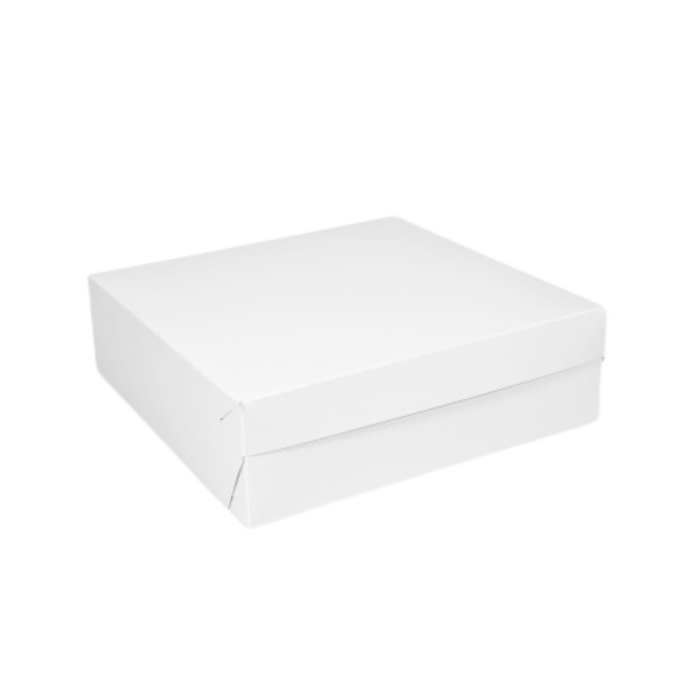 Pudełko na tort z FSC 25 cm x 25 cm x 10 cm - 50 sztuk