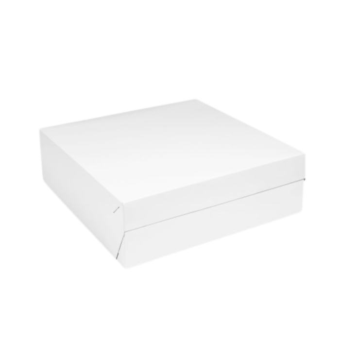 Pudełko na tort z FSC 28 cm x 28 cm x 10 cm - 50 sztuk