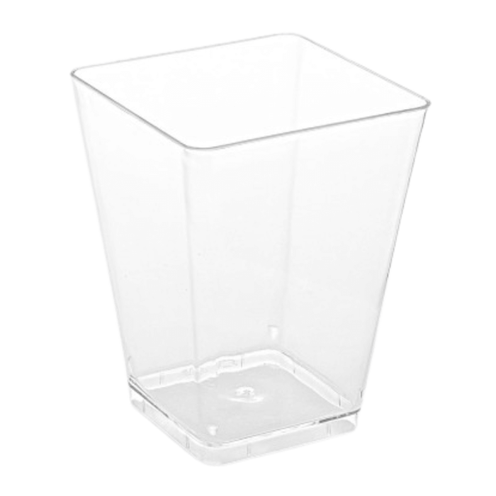 Pojemnik krystaliczny 160 ml , 5,8 x 5,8 x 7,6 cm fingerfood - 20 szt.