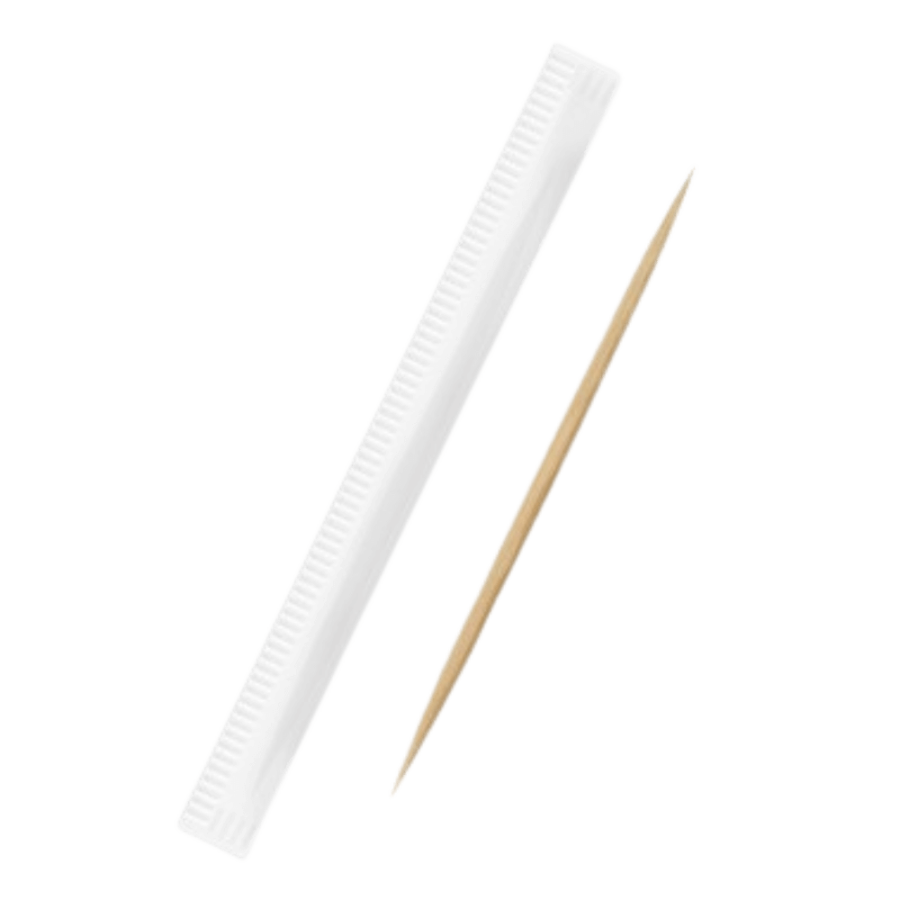 Wykałaczki 6,5 cm pakowane pojedynczo (papier) - 1000 szt.