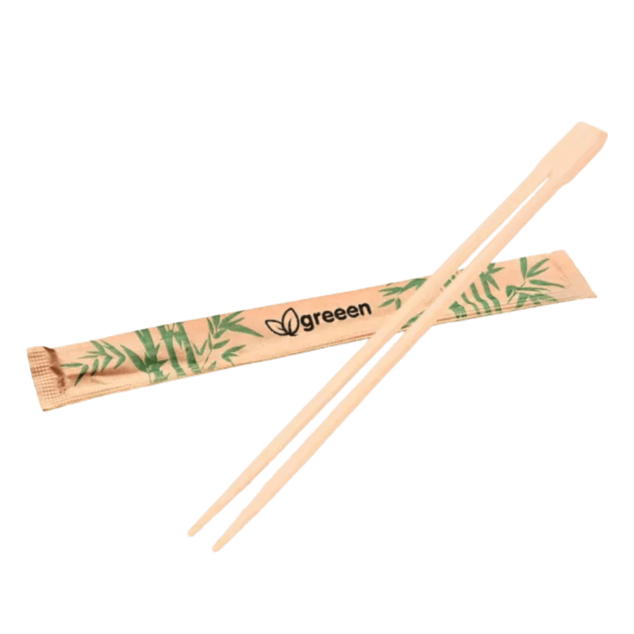 Pałeczki bambusowe 21 cm, pakowane parami - 50 szt.