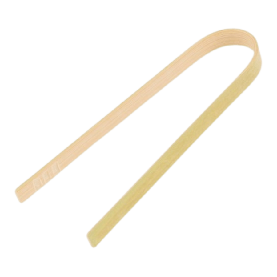 Szczypce do przekąsek 10 cm fingerfood, bambusowe - 50 szt.