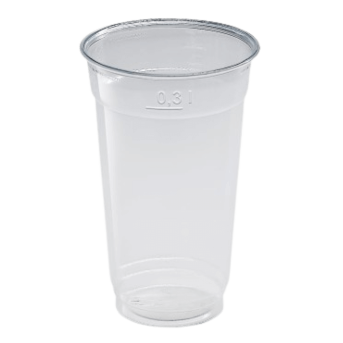 Kubek krystaliczny rPET 300 ml, fi 78mm - 50 szt