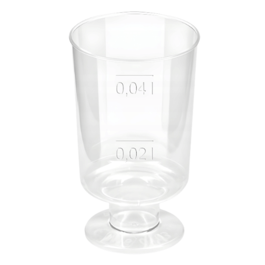 Kieliszek na nóżce PS 40 ml, fi 38 mm - 20 szt.