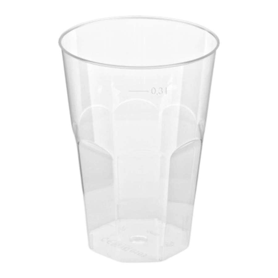 Kubek krystaliczny PS 300 ml, fi 80 mm, szklanka koktajlowa - 30 szt
