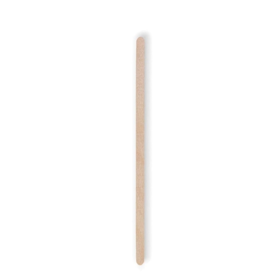 Drewniane mieszadełka do kawy w dyspenserze 14 cm - 1000 sztuk