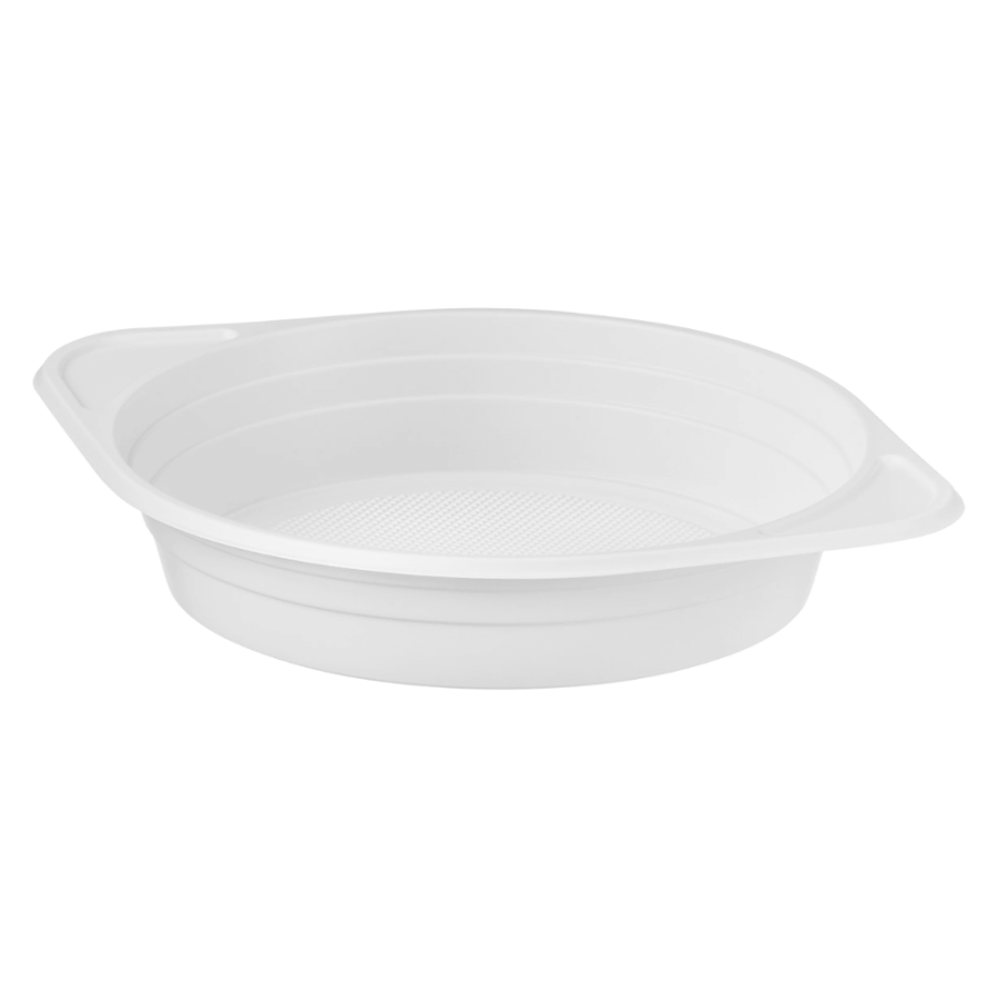 Miska, flaczarka 350 ml z PP, biała - 100 szt.