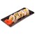 Pudełko do sushi z pokrywką rPET 21,7 cm x 13,6 cm x 4,5 cm - 50 sztuk