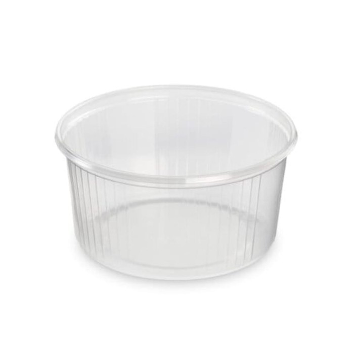 Pojemnik okrągły PP 250 ml fi 101 mm - 100 sztuk