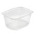 Pojemnik prostokątny PP 250 ml 10,7 cm x 8 cm - 100 sztuk