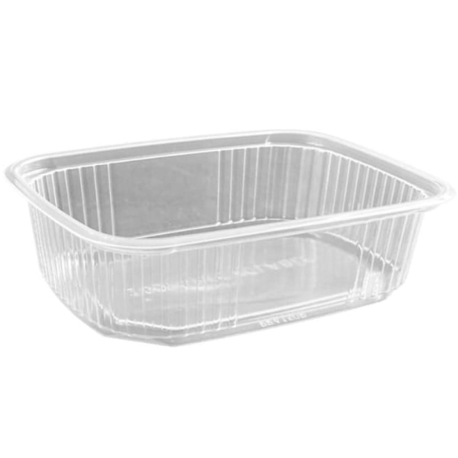 Pojemnik prostokątny PP 125 ml 10,7 cm x 8 cm - 100 sztuk