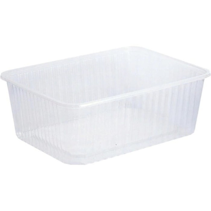 Pojemnik prostokątny PP 1000 ml 18 cm x 13,3 cm - 50 sztuk