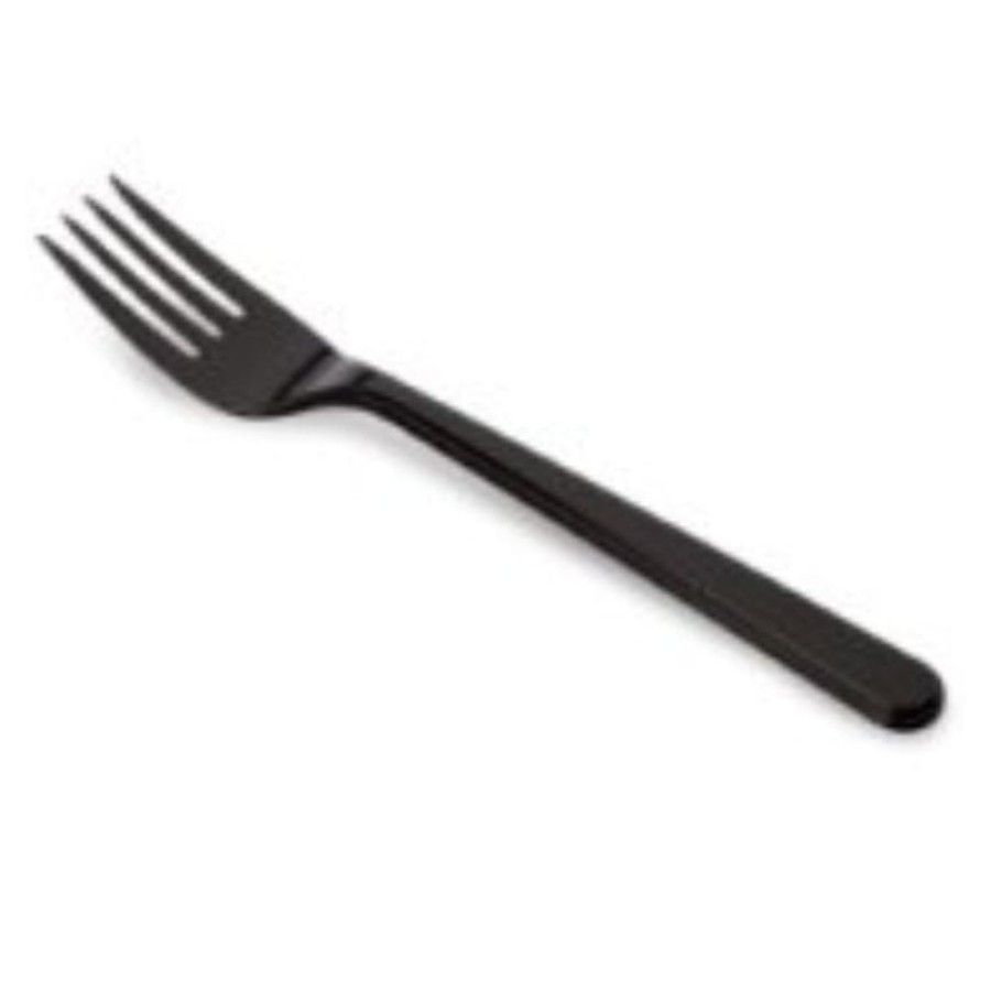 Widelec wielokrotnego użytku Superior czarny 18 cm PS - 50 sztuk