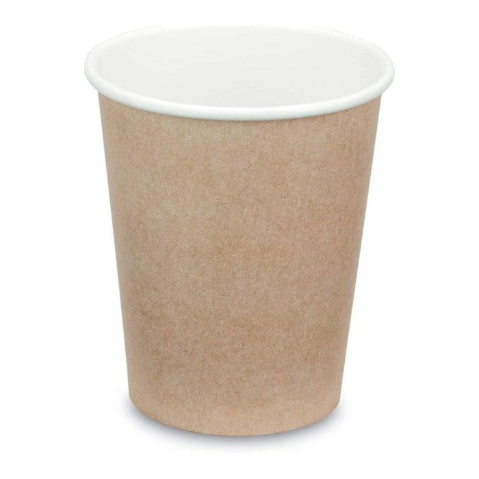 Kubek papierowy kraft 250 ml fi 79 mm - 50 sztuk