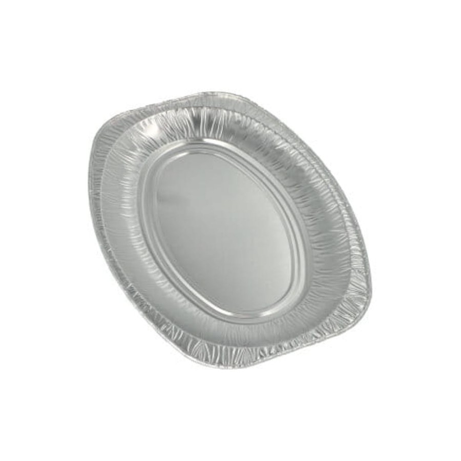 Taca aluminiowa owal, 35 x 24,5 cm - 3 szt