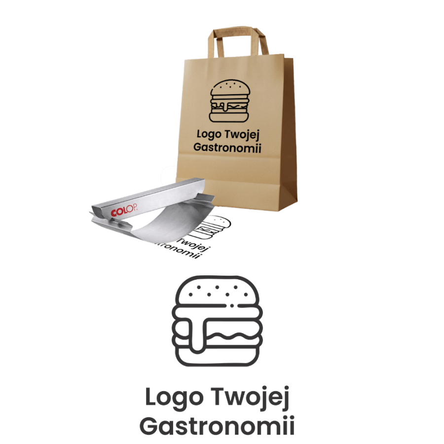 Duży stempel metalowy do znakowania 200 mm x 140 mm