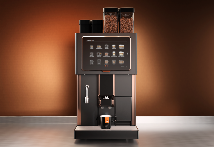 ekspres etna sagittta z dwoma zbiornikami na ziarna