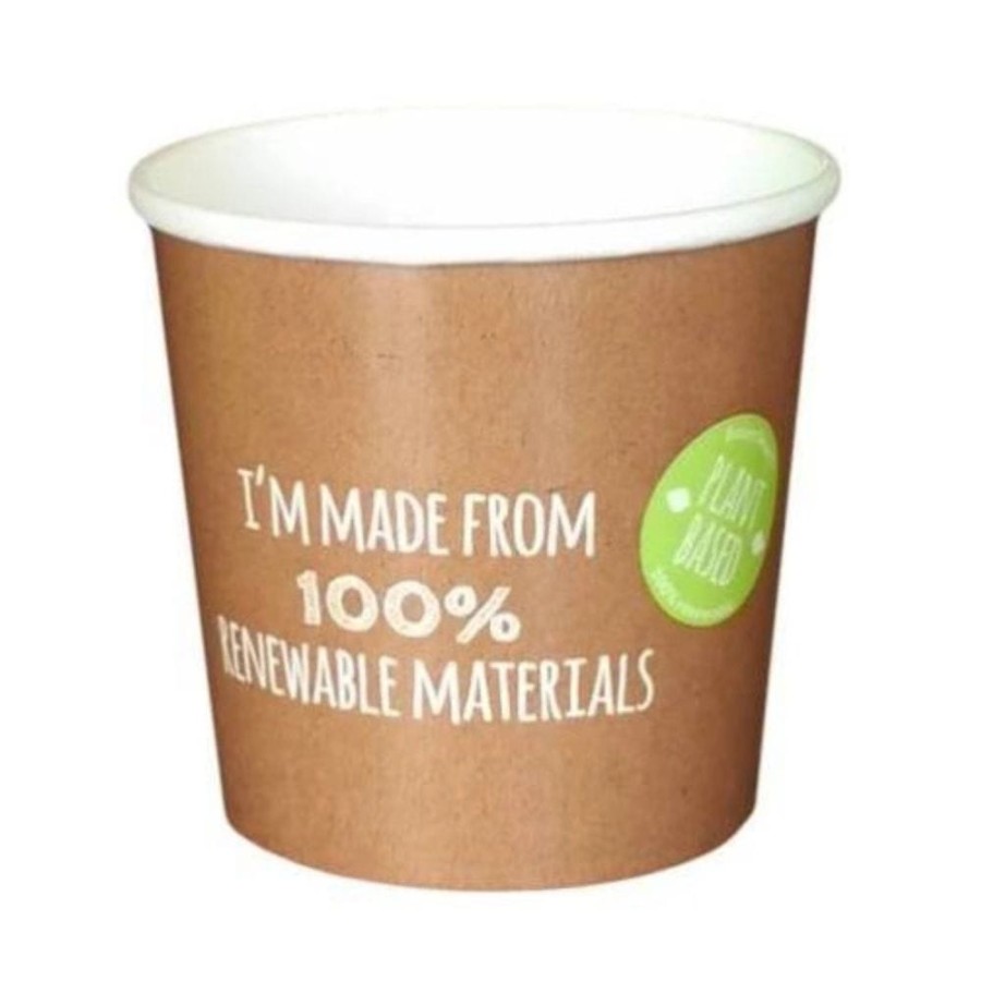 Pojemnik papierowy na zupę kraft 300 ml fi 90,7 mm - 25 sztuk