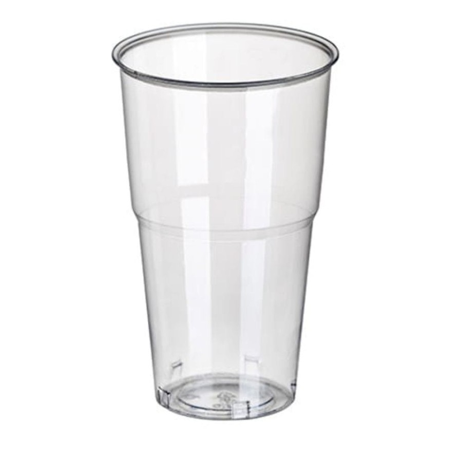 Kubek do napojów zimnych PLA 500 ml transparentny fi 95 mm- 50 sztuk