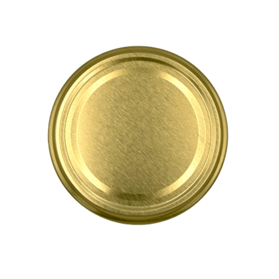 Nakrętka metalowa złota do słoika, fi 82 mm - 1 szt.